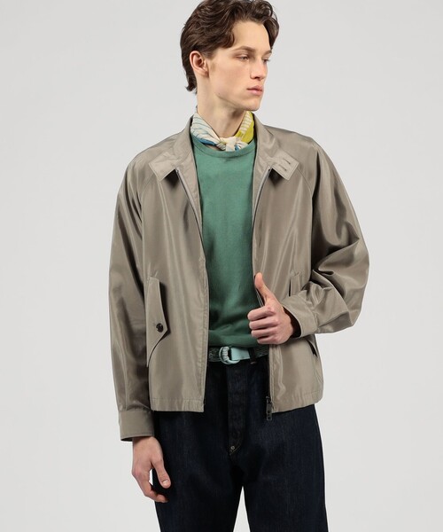 BARACUTA（バラクータ）の「【別注】BARACUTA シルクナイロンタフタ G4 ブルゾン（ブルゾン・メンズ・ダークグリーン/ブラック/ダークベージュ・42/40/38）」の4枚目の写真