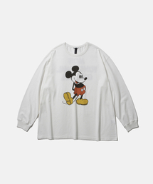 MOIF（モイフ）の「[SS26] CLASSIC MICKEY L/S TEE (M) / OFF WHITE（Tシャツ/カットソー）」