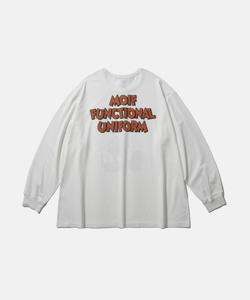 MOIF（モイフ）の「[SS26] CLASSIC MICKEY L/S TEE (M) / OFF WHITE（Tシャツ/カットソー・レディース・その他・2(M)/3(L)）」の2枚目の写真