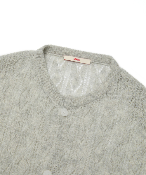 MMIC(エムエムアイシー)の「UNRAVEL CARDIGAN (GRAY)(カーディガン/ボレロ・メンズ・その他・MEDIUM/LARGE)」の2枚目の写真