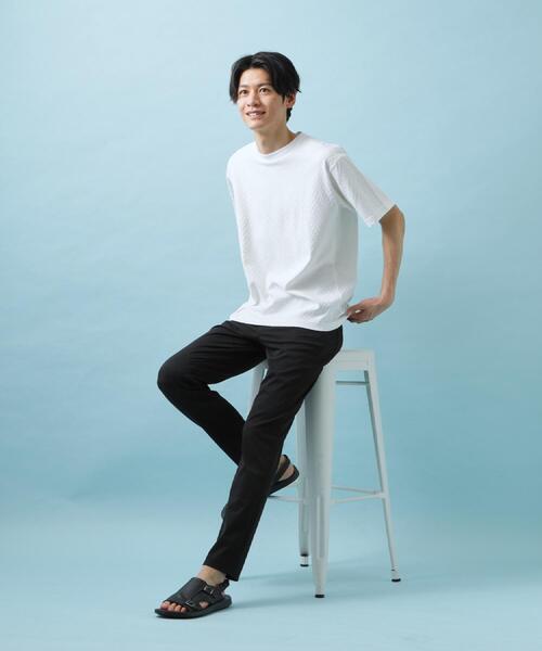 THE SHOP TK (ザ ショップ ティーケー )の「プレミアムスキニーパンツ COOL 360°ストレッチ/接触冷感/全4サイズ・4色展開(その他パンツ・メンズ・ライトグレー/ブラック/ブルーグリーン/オフホワイト・01/02/03/04)」の22枚目の写真