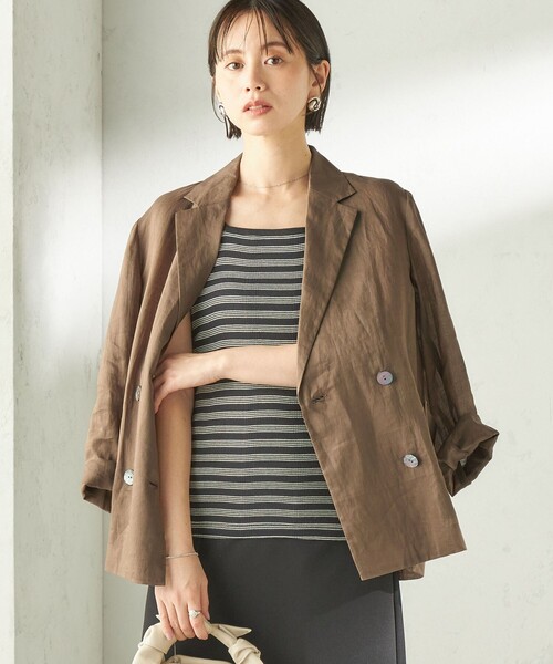 MILLER（ミラー）の「【SHIPS別注】miller: 2パック 2WAY タンクトップ（タンクトップ・レディース・ブラック/ホワイト/ブラウン・ONE SIZE）」の13枚目の写真