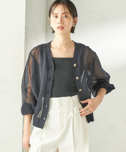 MILLER（ミラー）の「【SHIPS別注】miller: 2パック 2WAY タンクトップ（タンクトップ・レディース・ブラック/ホワイト/ブラウン・ONE SIZE）」の17枚目の写真