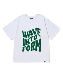 PD ウェーブフォーム 半袖Tシャツ ホワイト