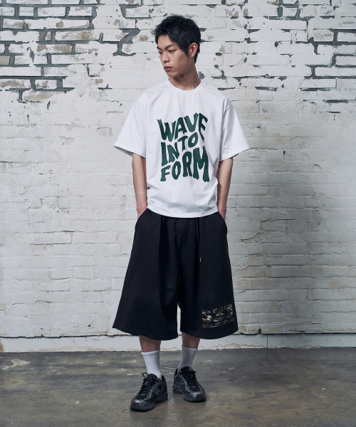 PEID(ペイド)の「PD ウェーブフォーム 半袖Tシャツ ホワイト(Tシャツ/カットソー・レディース・ホワイト・2/3/4/5/6/1)」の4枚目の写真