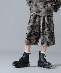 DANKE SCHON | DankeSchon/ダンケシェーン/CAMO LINESTONE SHORTS(スウェットパンツ)