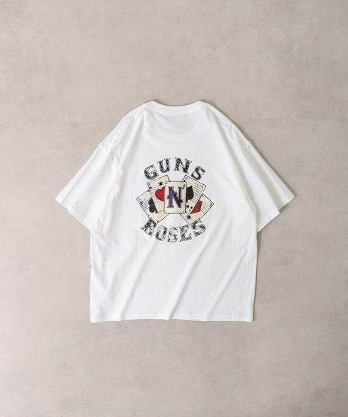 FUNALIVE(ファンアライブ)の「ABETTOR ヘビーウエイトストリートファッションモチーフプリントTシャツ 半袖(Tシャツ/カットソー・メンズ・クリーム/ブラック/ホワイト系その他5/ホワイト系その他2/ブラック系その他5・M/L)」の8枚目の写真