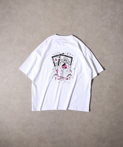 FUNALIVE(ファンアライブ)の「ABETTOR ヘビーウエイトストリートファッションモチーフプリントTシャツ 半袖(Tシャツ/カットソー・メンズ・クリーム/ブラック/ホワイト系その他5/ホワイト系その他2/ブラック系その他5・M/L)」の14枚目の写真