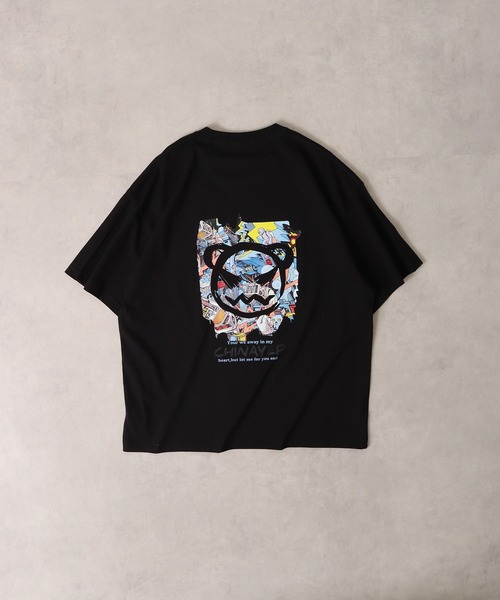 FUNALIVE(ファンアライブ)の「ABETTOR ヘビーウエイトストリートファッションモチーフプリントTシャツ 半袖(Tシャツ/カットソー・メンズ・クリーム/ブラック/ホワイト系その他5/ホワイト系その他2/ブラック系その他5・M/L)」の20枚目の写真