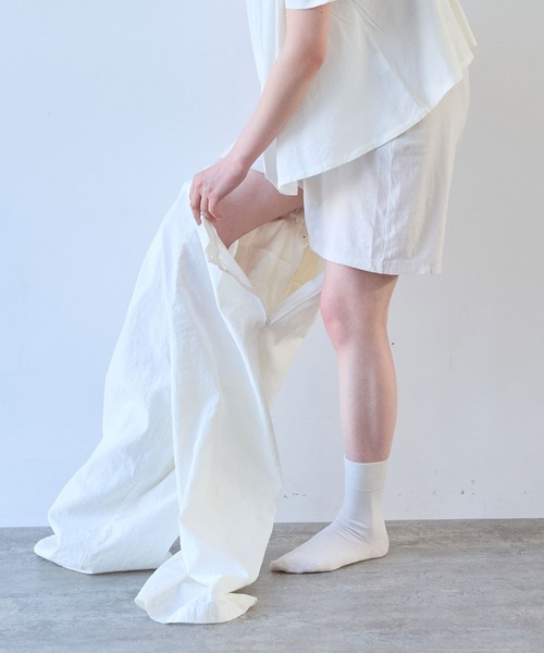 bulle de savon(ビュルデサボン)の「コットン/モダール 40/1天竺 ペチパンツ(その他パンツ・レディース・ベージュ/グレー/ブラック・FREE)」の8枚目の写真