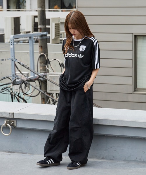 adidas（アディダス）の「adidas/アディダス SSLジャージ ユニフォーム風 ゲームシャツ サッカーTシャツ スポーティー 2026年春夏（Tシャツ/カットソー・メンズ・ホワイト/ブラック/ライトピンク・S/M/L/XL）」の21枚目の写真