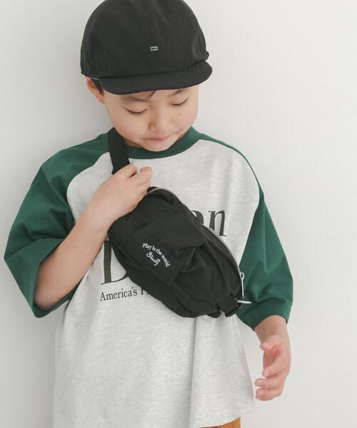 URBAN RESEARCH DOORS(アーバンリサーチドアーズ)の「ライトリップボディバッグ(KIDS)(ボディバッグ/ウエストポーチ・キッズ・ブラック/ライトグレー・ONE)」の2枚目の写真