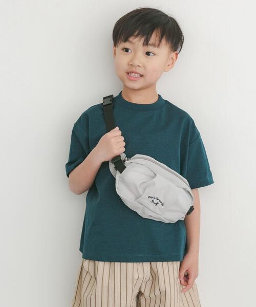 URBAN RESEARCH DOORS(アーバンリサーチドアーズ)の「ライトリップボディバッグ(KIDS)(ボディバッグ/ウエストポーチ・キッズ・ブラック/ライトグレー・ONE)」の3枚目の写真
