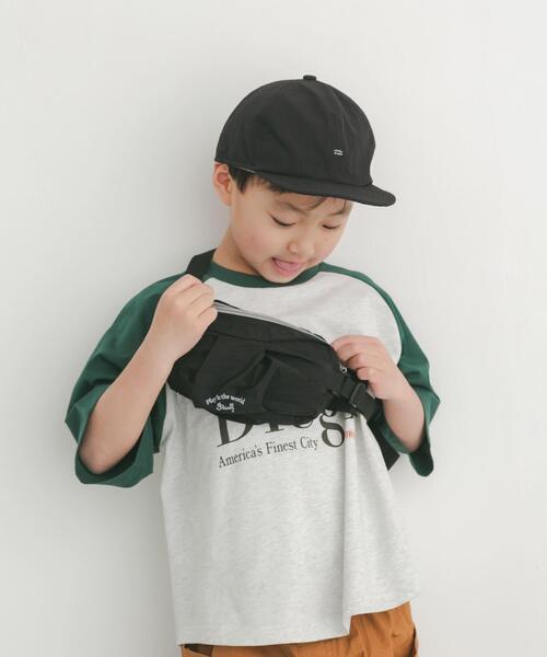 URBAN RESEARCH DOORS(アーバンリサーチドアーズ)の「ライトリップボディバッグ(KIDS)(ボディバッグ/ウエストポーチ・キッズ・ブラック/ライトグレー・ONE)」の7枚目の写真
