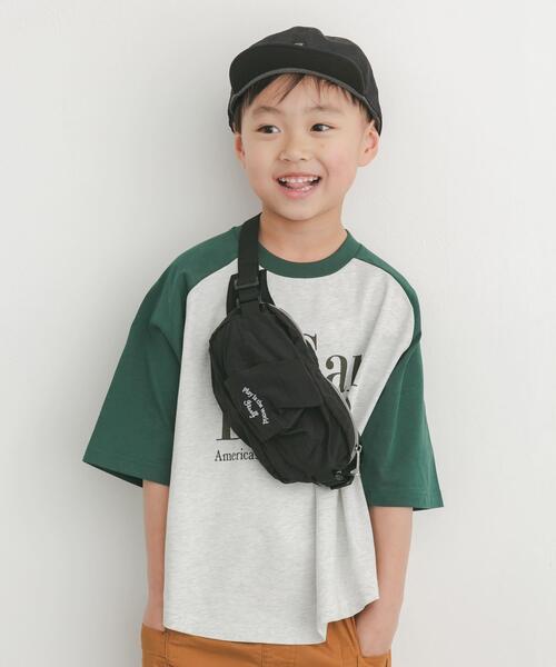 URBAN RESEARCH DOORS(アーバンリサーチドアーズ)の「ライトリップボディバッグ(KIDS)(ボディバッグ/ウエストポーチ・キッズ・ブラック/ライトグレー・ONE)」の8枚目の写真