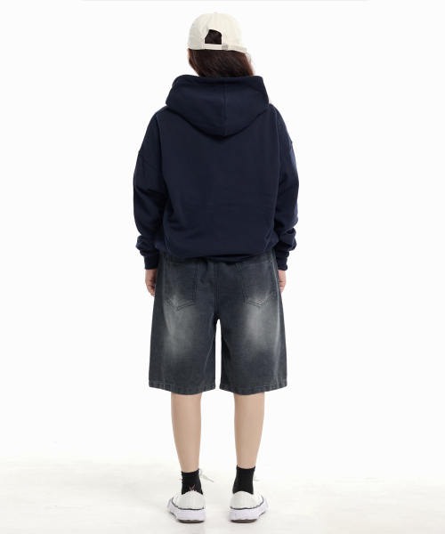 CREAM SODA LAB(クリームソーダラボ)の「サイドトラックショートデニムパンツブラック(その他パンツ・レディース・その他・LARGE/X-LARGE)」の2枚目の写真