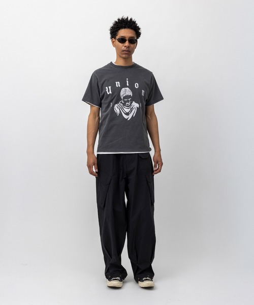 UNION（UNION TOKYO）（ユニオン）の「UNION TOKYO  TALKING TEE ユニオントーキョー Tシャツ（Tシャツ/カットソー・メンズ・ブラック/ホワイト・XXL/XL/L/M/S）」の5枚目の写真