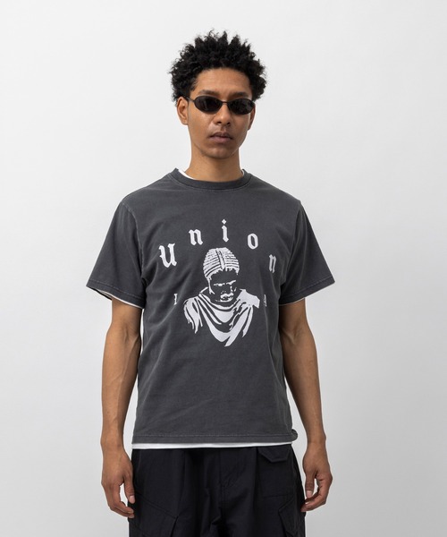 UNION（UNION TOKYO）（ユニオン）の「UNION TOKYO  TALKING TEE ユニオントーキョー Tシャツ（Tシャツ/カットソー・メンズ・ブラック/ホワイト・XXL/XL/L/M/S）」の3枚目の写真