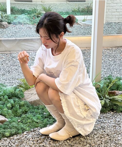 CHAAKAN(チャカン靴)の「ルネル メリージェーン シュリング フラット (レザー) PLLTR3d867(バレエシューズ・レディース・ブラック/ベージュ/ブラウン/アイボリー・22.5cm/23cm/23.5cm/24cm/24.5cm/25cm/25.5cm)」の14枚目の写真