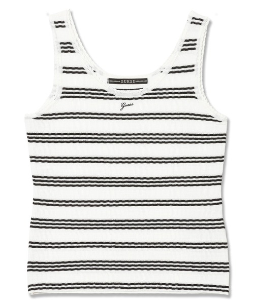 Gajessグリッタータンクトップ Rib Tanktop | Gajess