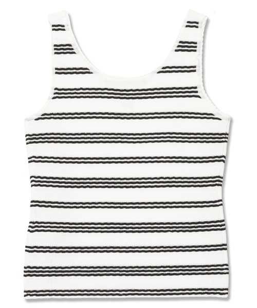 Guess（ゲス）の「LADIES' Sweater Tank Top タンクトップ（タンクトップ・レディース・ホワイト・MEDIUM/X-SMALL/SMALL）」の7枚目の写真