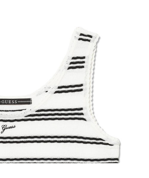 Guess（ゲス）の「LADIES' Sweater Tank Top タンクトップ（タンクトップ・レディース・ホワイト・MEDIUM/X-SMALL/SMALL）」の5枚目の写真