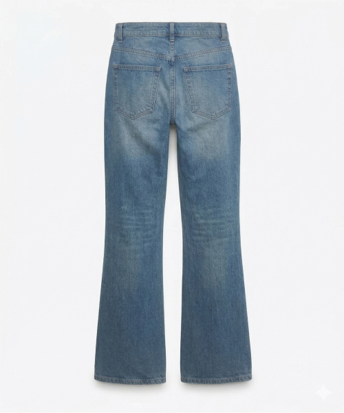 KIMDOH(キムド)の「Nerin Flare Denim / Raw Indigo(デニムパンツ・レディース・その他・SMALL/MEDIUM/LARGE)」の6枚目の写真