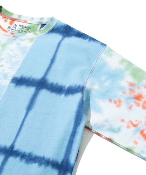 go slow caravan(ゴースローキャラバン)の「32/1 三本引き揃え ヘビー天竺 TIE DYE 切替 L/S TEE(Tシャツ/カットソー・メンズ・その他1/その他2・MEDIUM/LARGE/X-LARGE)」の21枚目の写真