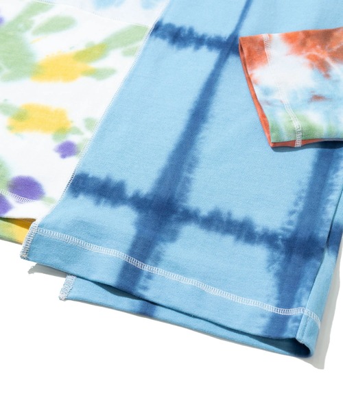 go slow caravan(ゴースローキャラバン)の「32/1 三本引き揃え ヘビー天竺 TIE DYE 切替 L/S TEE(Tシャツ/カットソー・メンズ・その他1/その他2・MEDIUM/LARGE/X-LARGE)」の4枚目の写真