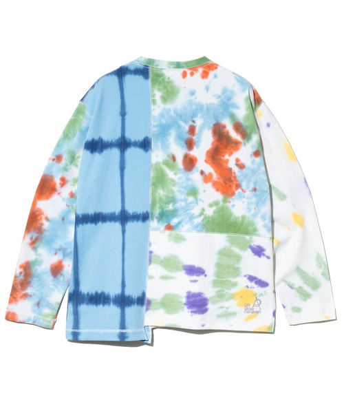 go slow caravan(ゴースローキャラバン)の「32/1 三本引き揃え ヘビー天竺 TIE DYE 切替 L/S TEE(Tシャツ/カットソー・メンズ・その他1/その他2・MEDIUM/LARGE/X-LARGE)」の7枚目の写真