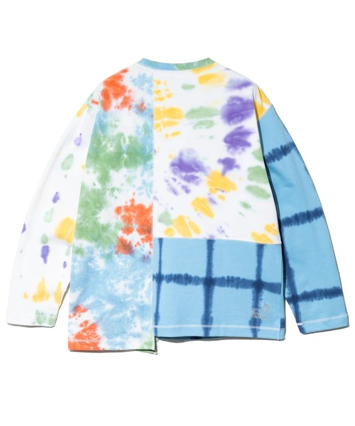 go slow caravan(ゴースローキャラバン)の「32/1 三本引き揃え ヘビー天竺 TIE DYE 切替 L/S TEE(Tシャツ/カットソー・メンズ・その他1/その他2・MEDIUM/LARGE/X-LARGE)」の12枚目の写真