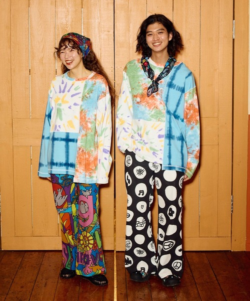 go slow caravan(ゴースローキャラバン)の「32/1 三本引き揃え ヘビー天竺 TIE DYE 切替 L/S TEE(Tシャツ/カットソー・メンズ・その他1/その他2・MEDIUM/LARGE/X-LARGE)」の19枚目の写真