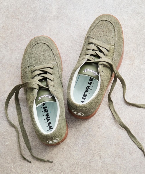 AIRWALK（エアウォーク）の「【AIRWALK/エアウォーク】JL95（スニーカー・メンズ・オリーブ/ブラック・27.5cm/25.5cm/26.5cm/28.5cm）」の2枚目の写真