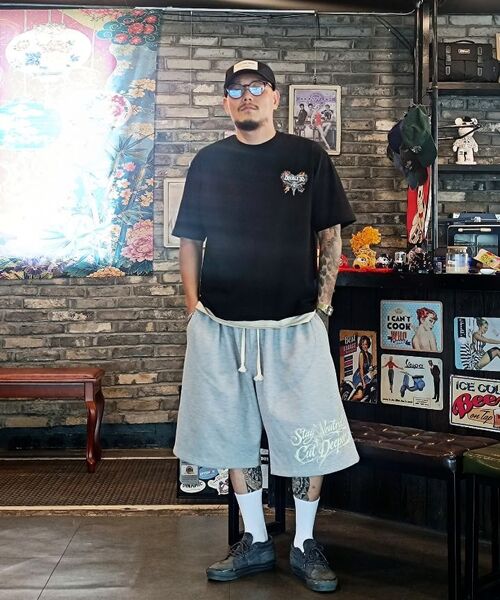 INEXCIS(イネクシス)の「アークレイヤーバミューダショーツ (メランジ)(その他パンツ・メンズ・その他・ONE SIZE)」の9枚目の写真