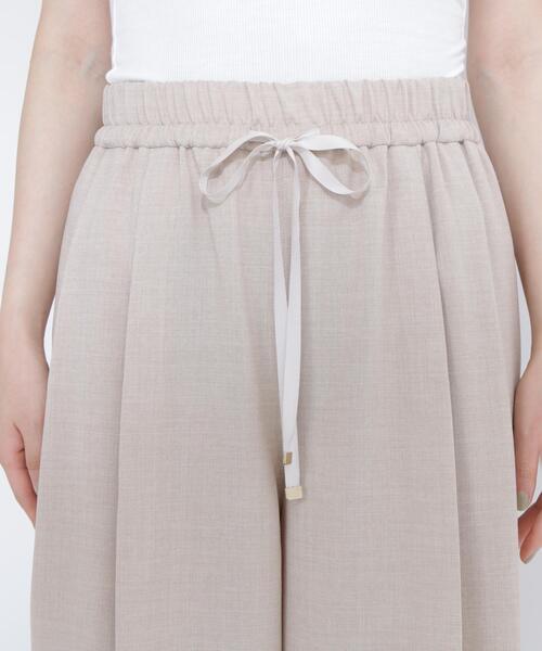 NATURAL BEAUTY BASIC(ナチュラルビューティーベーシック)の「麻調ワイドパンツ(その他パンツ・レディース・ブラウン/ベージュ・P/S/MEDIUM)」の15枚目の写真