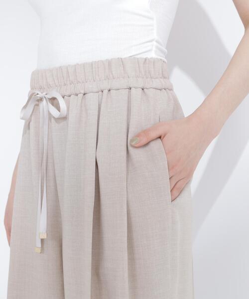 NATURAL BEAUTY BASIC(ナチュラルビューティーベーシック)の「麻調ワイドパンツ(その他パンツ・レディース・ブラウン/ベージュ・P/S/MEDIUM)」の18枚目の写真