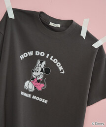 新品 コムデギャルソン ガール　ディズニー　ミニー　カットソー　tシャツ L コムデギャルソンガール ディズニー ミニー プリントTシャツ ホワイト