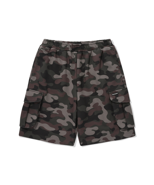 COVERNAT(カバーナット)の「レギュラーカーゴスウェットショーツカモ(その他パンツ・レディース・その他・SMALL/MEDIUM/LARGE/X-LARGE)」の1枚目の写真