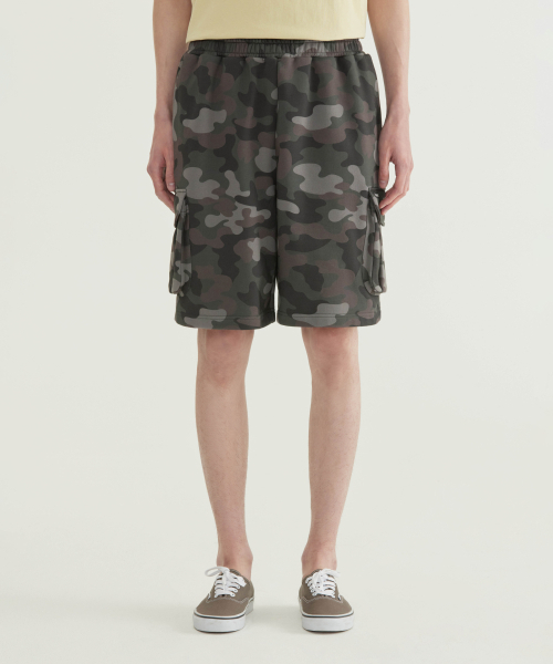 COVERNAT(カバーナット)の「レギュラーカーゴスウェットショーツカモ(その他パンツ・レディース・その他・SMALL/MEDIUM/LARGE/X-LARGE)」の11枚目の写真