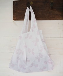 SORUTT（ソルト）の「【 SORUTT / ソルト 】 リボン柄 マルチトートバッグ (サブバッグ/エコバッグ)（エコバッグ/サブバッグ）」