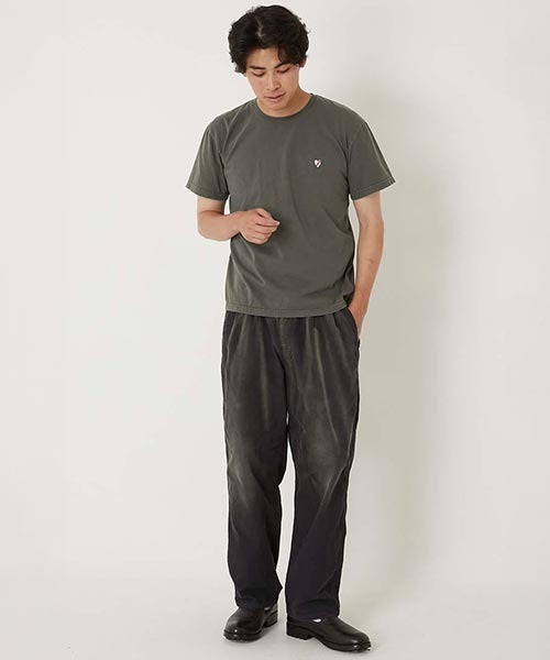 HOLLYWOOD RANCH MARKET(ハリウッドランチマーケット)の「ハートイン HRMクラックプリント ショートスリーブTシャツ(Tシャツ/カットソー・メンズ・ブラック/ホワイト・S/M/L/XL)」の8枚目の写真