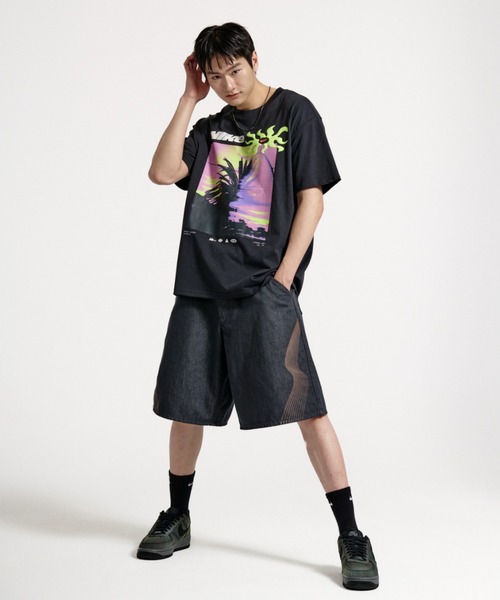 NIKE(ナイキ)の「ナイキ スポーツウェア メンズ デニム ショートパンツ / Nike Sportswear Men's Denim Shorts IR6783-060 Anthracite(デニムパンツ・メンズ・スミクロ・40/38/36/34/32/30/28)」の11枚目の写真
