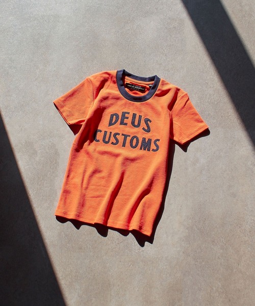 DEUS EX MACHINA（デウスエクスマキナ）の「(DEUS EX MACHINA)HELENE TEE（Tシャツ/カットソー・レディース・オレンジ・S）」の2枚目の写真