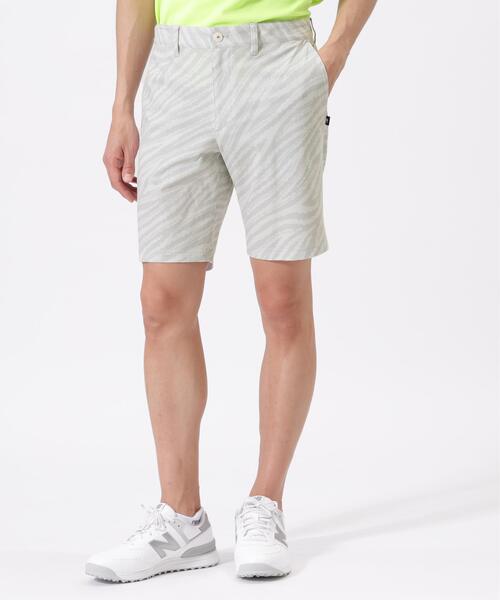 New Balance Golf(ニューバランスゴルフ)の「ロゴラインゼブラ柄 ショートパンツ (MENS)(その他パンツ・メンズ・グレー系その他/ブラック/ベージュ系その他・LARGE/MEDIUM/X-LARGE/XX-LARGE/SMALL)」の1枚目の写真