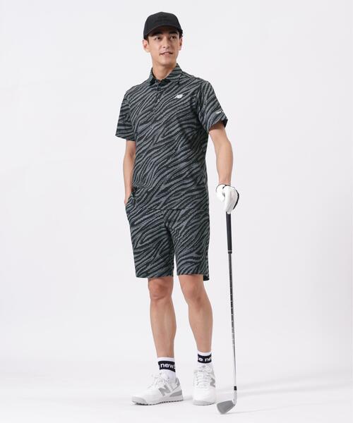New Balance Golf(ニューバランスゴルフ)の「ロゴラインゼブラ柄 ショートパンツ (MENS)(その他パンツ・メンズ・グレー系その他/ブラック/ベージュ系その他・LARGE/MEDIUM/X-LARGE/XX-LARGE/SMALL)」の4枚目の写真