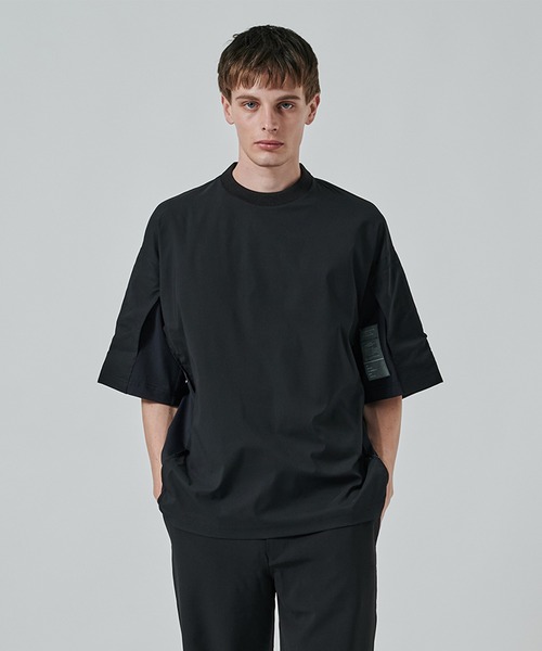 N.HOOLYWOOD(N.ハリウッド)の「【N.HOOLYWOOD】別注 9255-CS01-001 S/S TEE(Tシャツ/カットソー・メンズ・ブラック・40cm)」の1枚目の写真