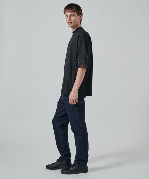 N.HOOLYWOOD(N.ハリウッド)の「【N.HOOLYWOOD】別注 9255-CS01-001 S/S TEE(Tシャツ/カットソー・メンズ・ブラック・40cm)」の3枚目の写真