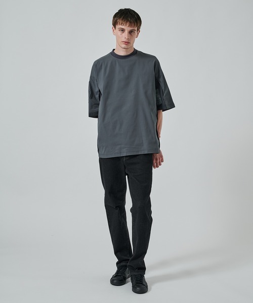 N.HOOLYWOOD(N.ハリウッド)の「【N.HOOLYWOOD】別注 9255-CS01-001 S/S TEE(Tシャツ/カットソー・メンズ・ブラック・40cm)」の5枚目の写真