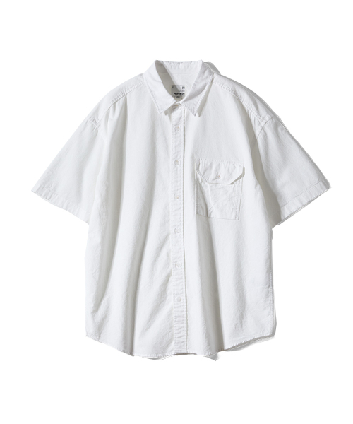 HORLISUN(ホーリーサン)の「Poole Chambray Shirt White(シャツ/ブラウス・メンズ・その他・SMALL/MEDIUM/LARGE)」の1枚目の写真