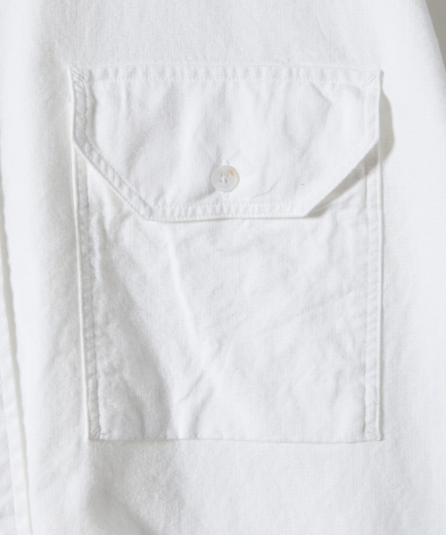 HORLISUN(ホーリーサン)の「Poole Chambray Shirt White(シャツ/ブラウス・メンズ・その他・SMALL/MEDIUM/LARGE)」の4枚目の写真